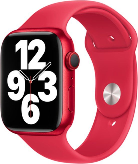 Apple Watch Sport Band - Red - For Apple Watch 3/4/5/6/7/8/SE/Ultra 42/44/45/49mm - MP7J3ZM/A