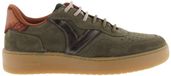 Victoria Damestrainers Victoria Madrid Kaki/Groen Leer/Synthetisch Maat 37