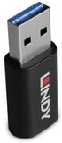 Lindy 71264 USB-A naar USB-C Adapter Zwart