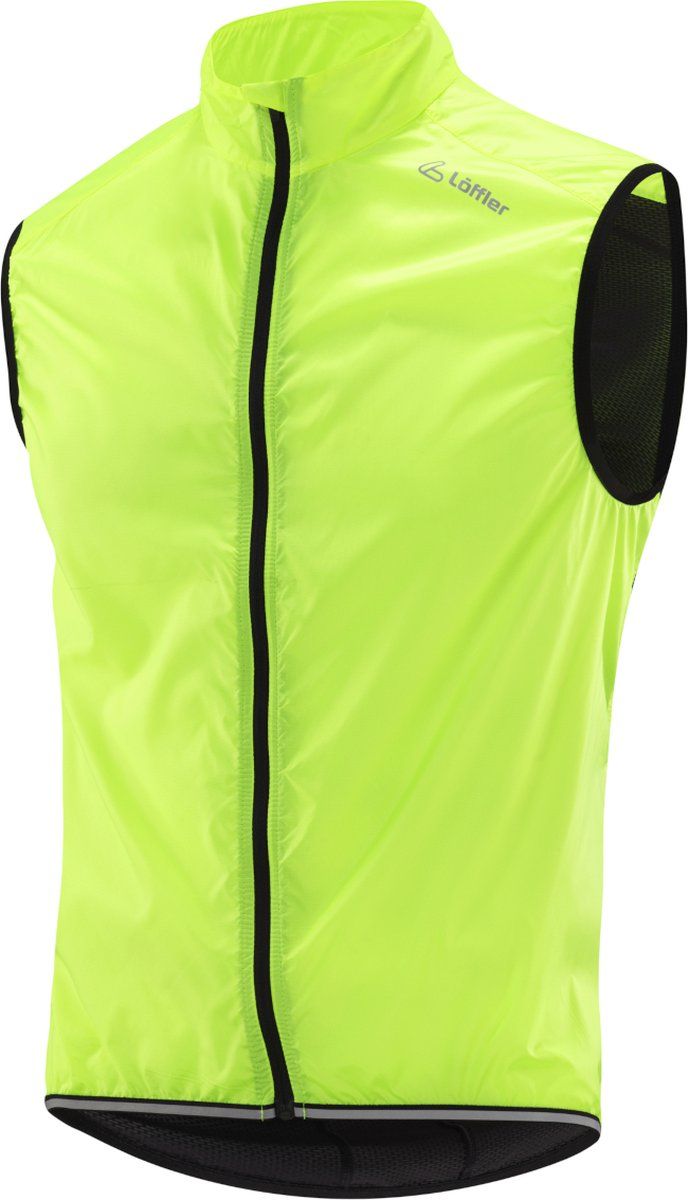Löffler Windshell Bike Vest Men - Geel - 2022