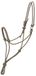 Weaver Leather Silvertip No. 95 Clip On Rope Halter, Zwart/Tan, Gemiddeld