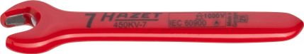 HAZET Enkele steeksleutel · geïsoleerd 450KV-7 · Buiten-zeskant-profiel · SW 7 mm