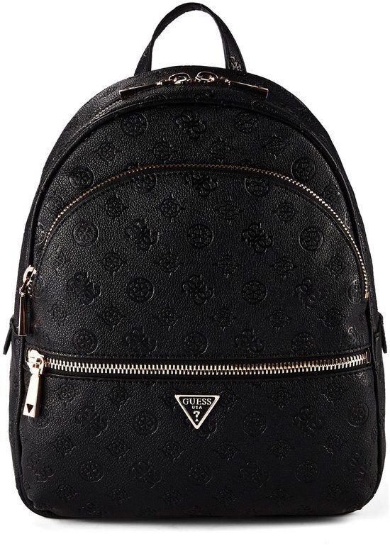 Guess Manhattan ll Backpack - Rugzak L 33 cm (black logo)