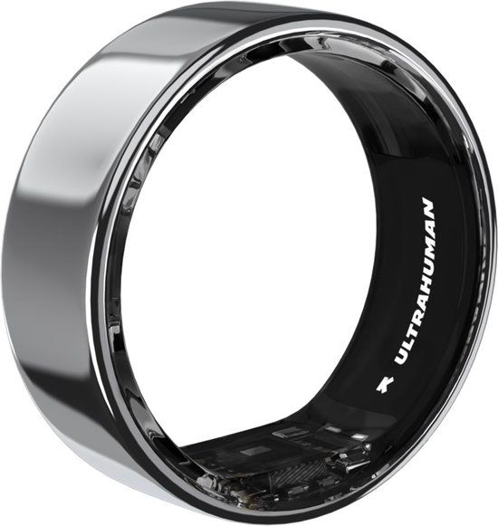 Ultrahuman Ring Air - Silver - Ringmaat 8 - Smart Ring