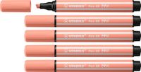 STABILO Pen 68 MAX Premium Viltstift Abrikoos Doos 5 stuks
