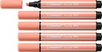 STABILO Pen 68 MAX Premium Viltstift Abrikoos Doos 5 stuks