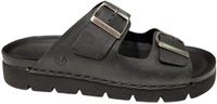 Rohde 6703 90 Slippers Zwart Leer Heren