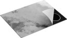 Chefcare Inductie Beschermer Abstracte Kunsten - Licht Groen Structuur - Zwart Wit - 71x52 cm