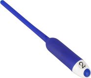 You2Toys Siliconen Dilator met Holle Binnenzijde en Vibratie - Blauw