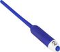 You2Toys Siliconen Dilator met Holle Binnenzijde en Vibratie - Blauw