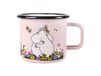 Muurla Tasse émail Moomin câlin 37 cl Rose