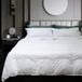 Gabel Nottetempo donsdekbed van ganzenveren, tweepersoonsbed, 205 x 250 x 3 cm, wit