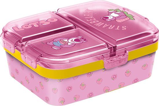 Stor Toy Story Lotso Kinderlunchbox – Broodtrommel met 4 vakken