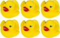 Duckiez canards de bain - 36 pièces - jaune - 5,5 cm