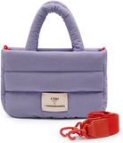 Unio Hamburg x Les Visionnaires Handtas Schoudertas Corduroy Unio Cortina Lavender Paars