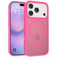 SZSMART IK17 Matte TPU Case, Magnetic and Drop-Resistant for iPhone 17 Pro - Red