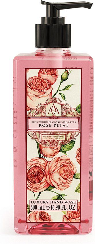 Merkloos / Sans marque Floral Rose Petal Hand Soap - 500ml