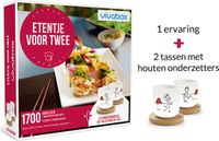 VIVABOX Etentje Voor Twee - 410 Restaurants - 1 Wijnset