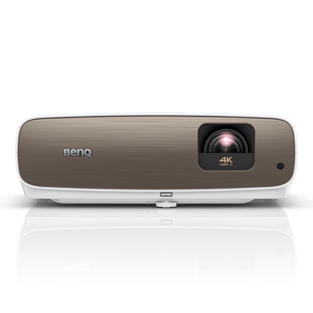 BenQ W2700 4K HDR Projector - 2000 ANSI Lumens - DLP - 3D - Brown/White