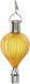 Cepewa Solar LED ballonhanger - geel - H17 cm
