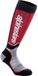 Alpinestars Mx Plus Sokken Zwart Grijs Rood Maat M