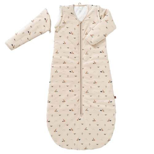 Fresk Fresk gevoerde baby winter slaapzak Rabbit Sandshell