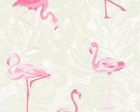 AS Creation FLAMINGO BEHANG - Creme Roze Wit - Kinderkamer - Boys & Girls 6