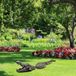 Shenzhen Haorui Industrial Technology Co., Ltd. Tête de crocodile flottante détaillée pour étang - Ornement de jardin d'étang alligator - Effaroucheur d'héron ornement d'eau - 80x125x12 cm