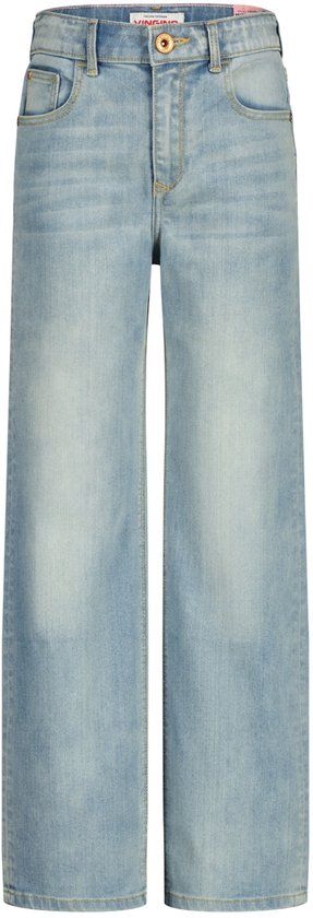 Vingino - Coco - Meisjes - Flared jeans - Tinted Mid Blue - Maat 170