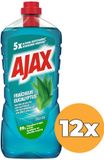 Ajax 12x Allesreiniger Eucalyptus (12 x 1250 ml)