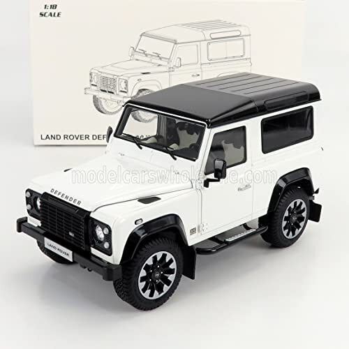 LCD MODELS LCD-Model 1/18 Defender 90 Works V8 70Th Edition 2018 LCD18007-WH