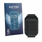 Savvies Screenprotector voor Sigma iD.TRI - Folie Beschermfolie transparant 6 Stuks