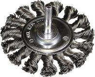 Hikoki Brosse métallique 75X6mmX0.5 En fil d'acier torsadé