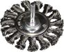 Hikoki Brosse métallique 75X6mmX0.5 En fil d'acier torsadé