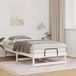 Maison Exclusive - Lit, blanc, 90 x 190 cm, pin massif