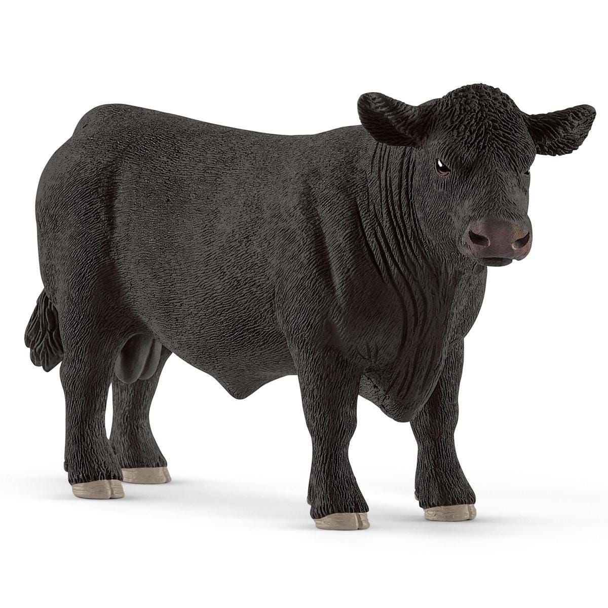 Schleich FARM WORLD Black Angus stier 13879 - Speelgoedfiguren kinderen - Meerkleurig