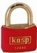 Kasp K12440REDA1 Hangslot 40 mm Gelijksluitend Goud-geel Sleutelslot