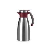 EMSA Soft Grip Enkele theepot 1000 ml Bordeaux, Roestvrijstaal