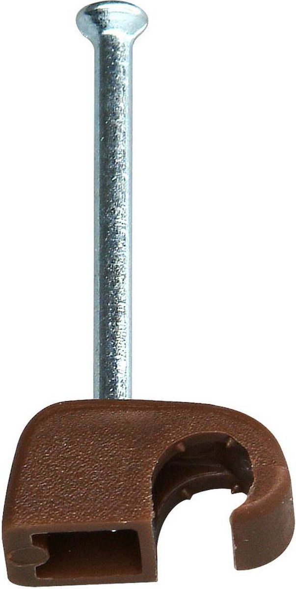 Kopp isothermische klemmen 4-7 mm, 50 stuks bruin