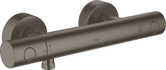 GROHE Grohtherm 1000 Cosmopolitan M Thermostatic Shower Mixer - Matt Anthracite