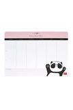 Legami - Papieren muismat en notitieblok 25 x 17 cm 55 vellen FSC-gecertificeerd papier Made in Italy Panda