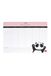 Legami - Papieren muismat en notitieblok 25 x 17 cm 55 vellen FSC-gecertificeerd papier Made in Italy Panda