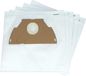 vhbw 10x Sacs compatible avec Progress Diamant D 611 jusque 699 aspirateur - microfibres non tissées, 28cm x 21,5cm, blanc