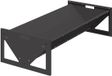 vidaXL Voederbak voor vee Zwart 108 x 50 x 28 cm
