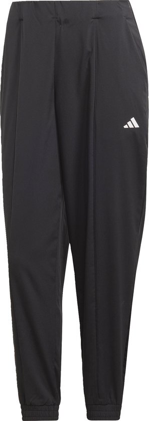 adidas Performance AEROREADY Train Essentials Minimal Branding Woven Broek - Dames - Zwart- XL