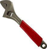JBM Tools Clé réglable 12" Noir Aluminium