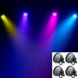 Ayra LED spot set - 4x RGB spots - ComPar 20 - Multikleur