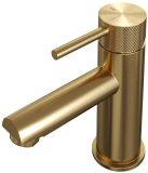Brauer Gold Carving Lage Opbouw Wastafelmengkraan Model A Goud Geborsteld PVD