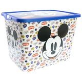 STOR Mickey Mouse Opbergbox met Kliksluiting 23 Liter