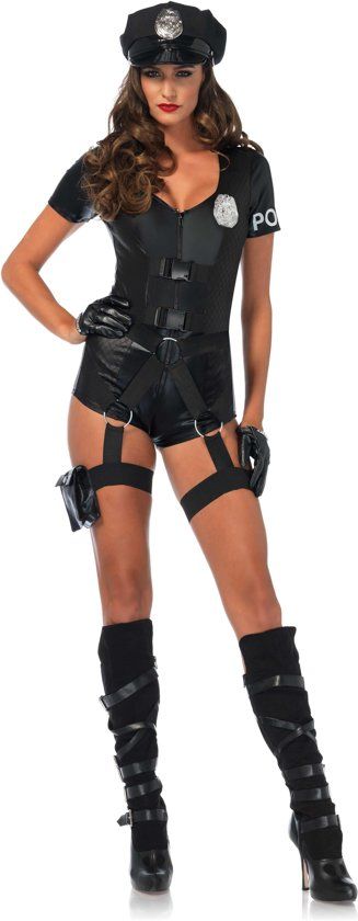 Leg Avenue Politie Agente Vrouw Small Carnaval kostuum Verkleedkleding